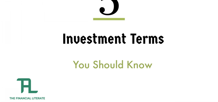 5 Investment Terms You Should Know